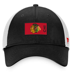 Chicago Blackhawks Fanatics Authentic Pro Rink Trucker Snapback Hat On Sale