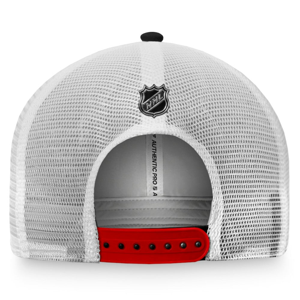 Chicago Blackhawks Fanatics Authentic Pro Rink Trucker Snapback Hat On Sale