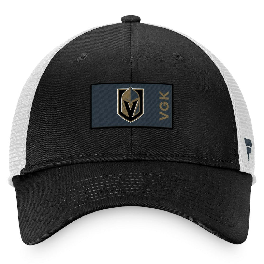 Vegas Golden Knights Fanatics Authentic Pro Rink Trucker Snapback Hat Online