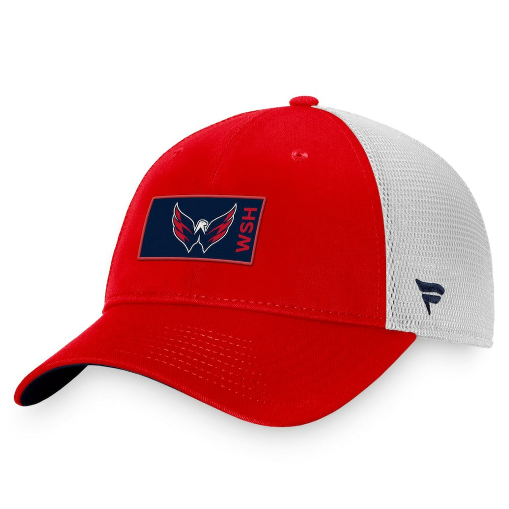Washington Capitals Fanatics Authentic Pro Rink Trucker Snapback Hat Discount