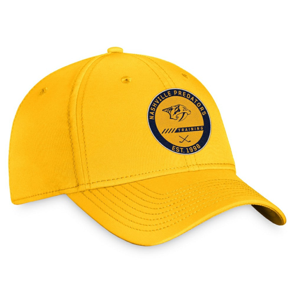 Nashville Predators Fanatics 2022 Authentic Pro Training Camp Flex Hat Sale