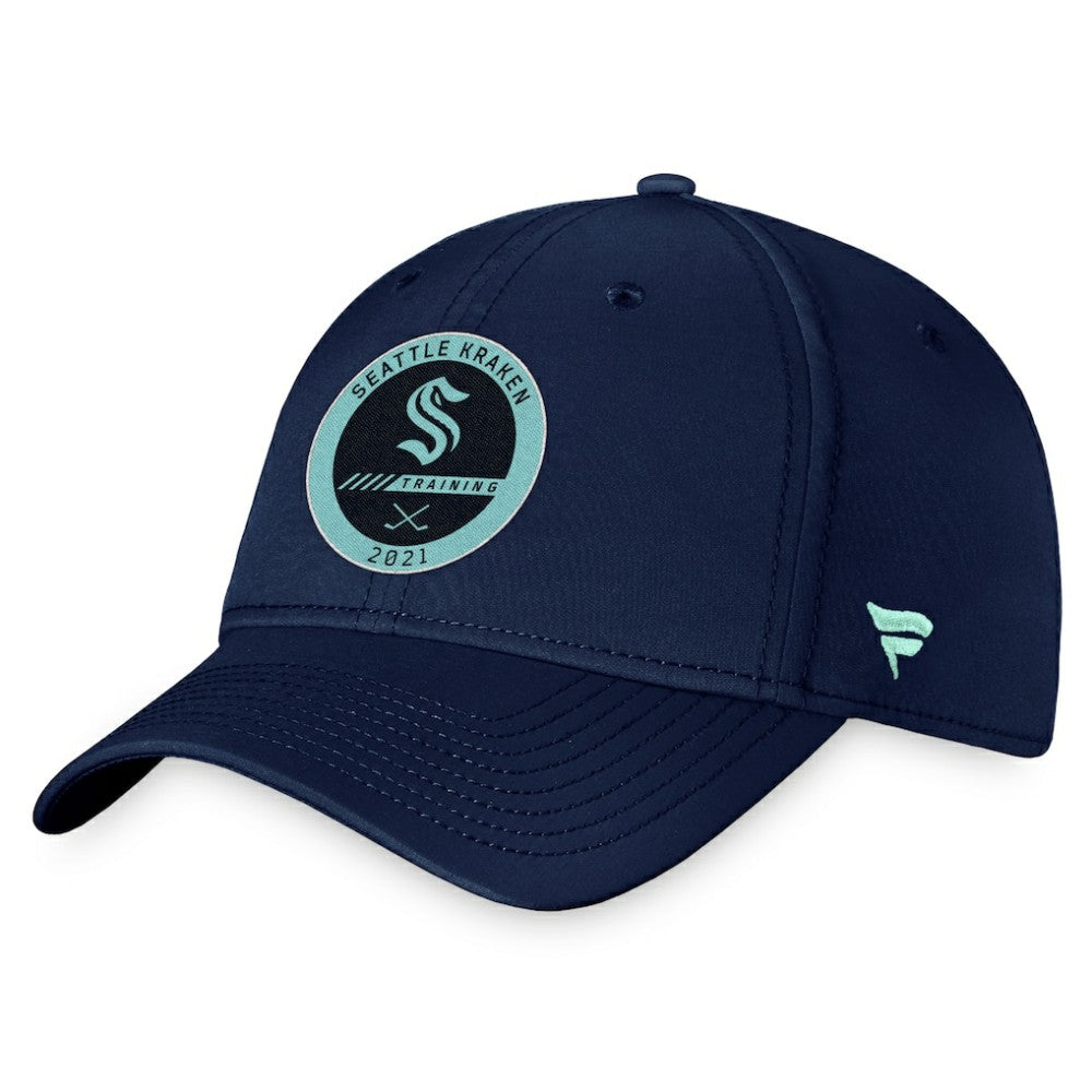 Seattle Kraken Fanatics 2021 Authentic Pro Training Camp Flex Hat Online