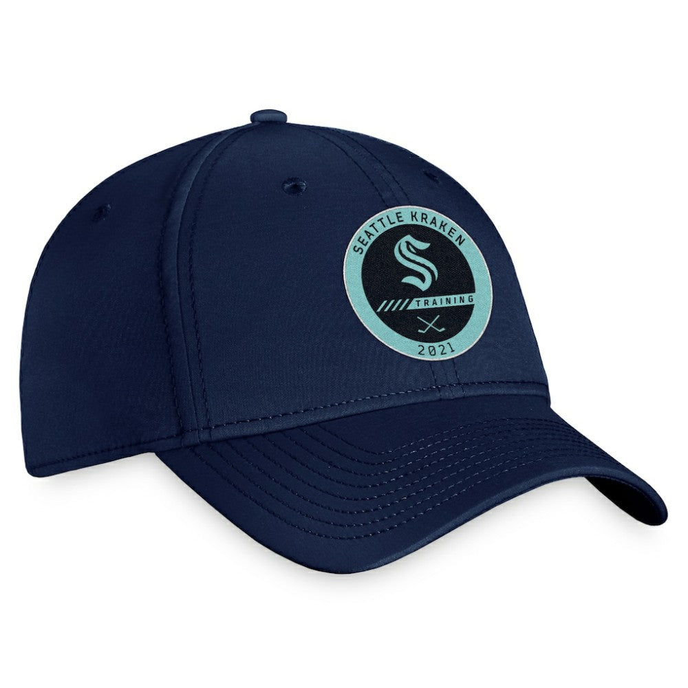 Seattle Kraken Fanatics 2021 Authentic Pro Training Camp Flex Hat Online
