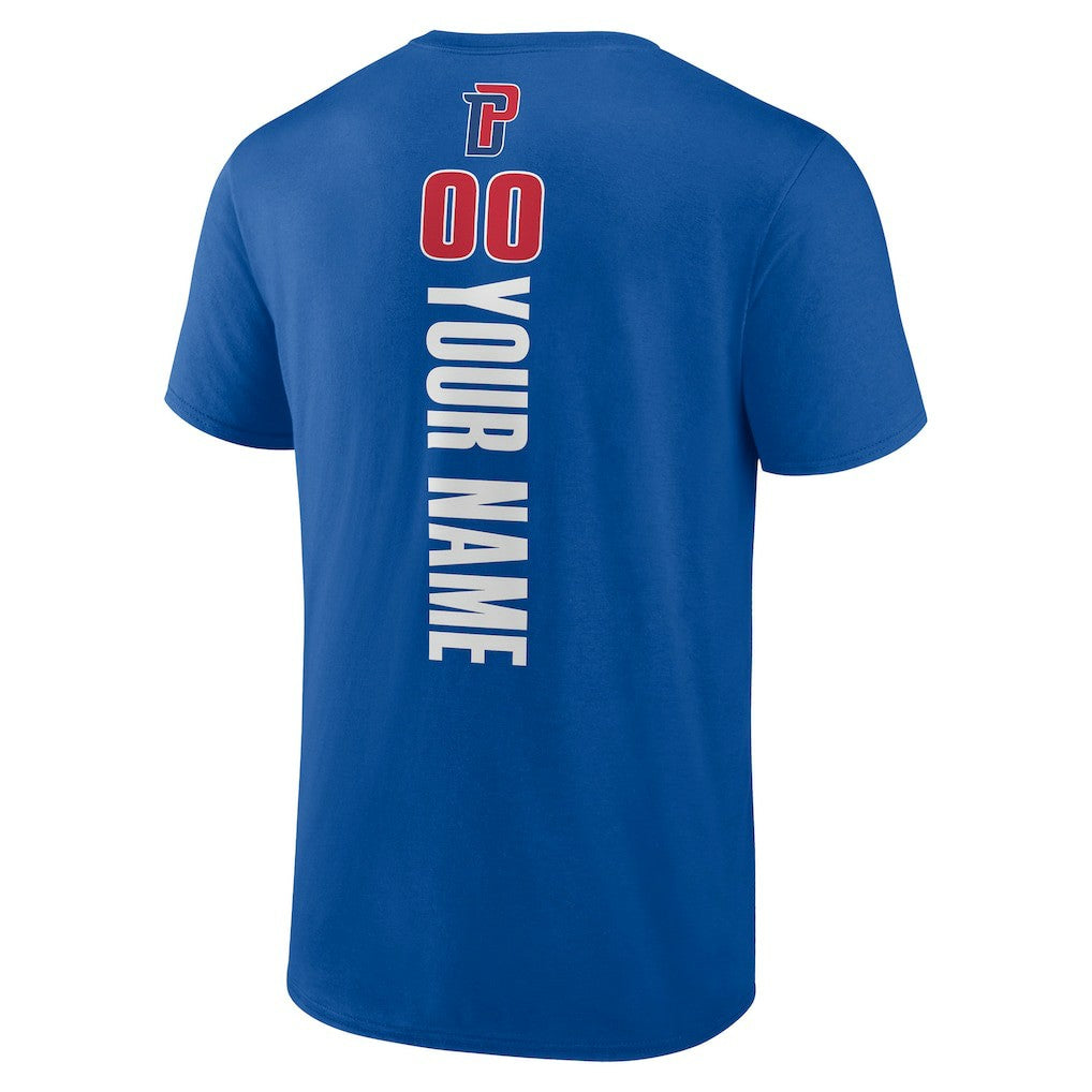 Detroit Pistons Personalized Playmaker Team T-Shirt sale Online