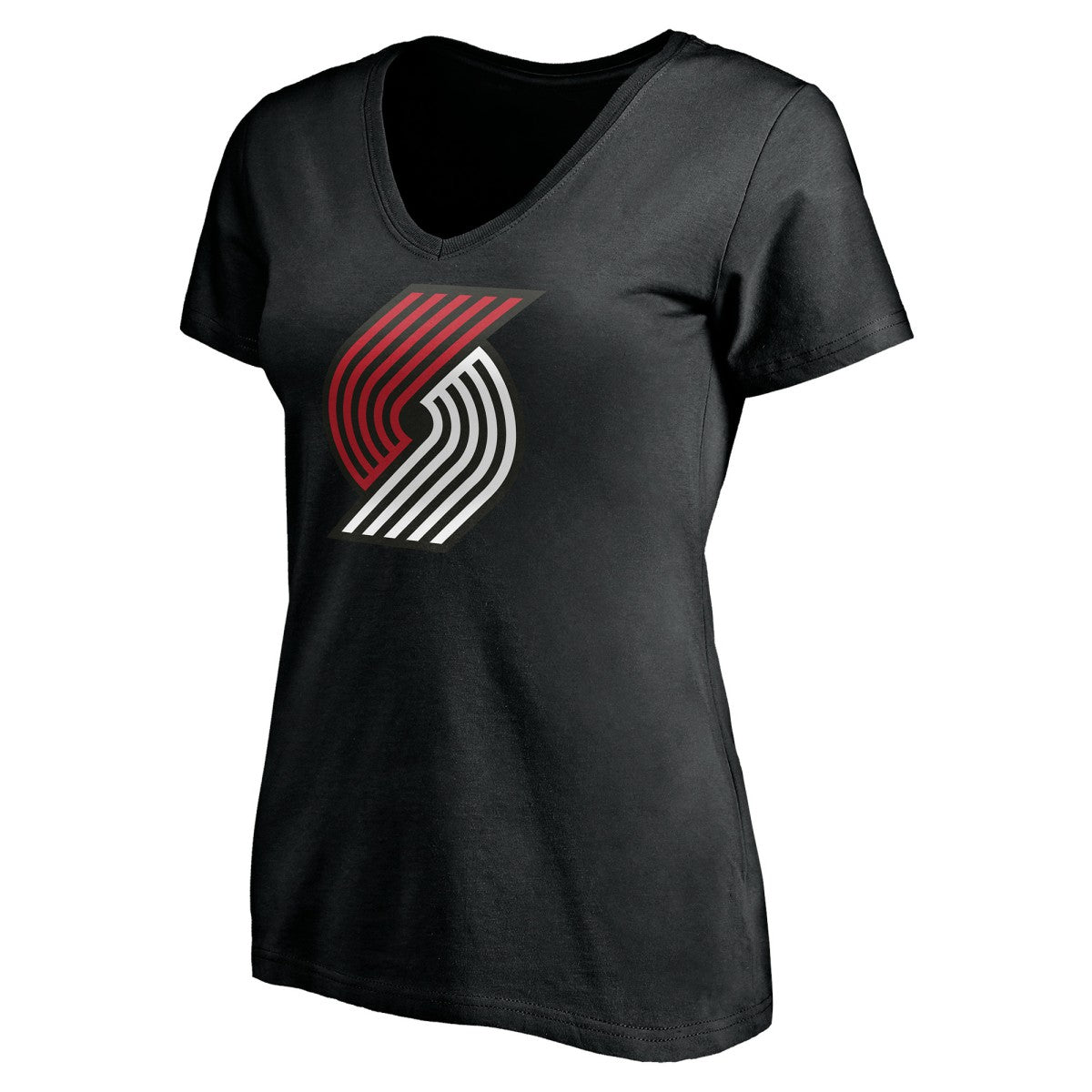 Portland Trail Blazers Women's Personalized Playmaker Team V-Neck T-Shirt For Sale