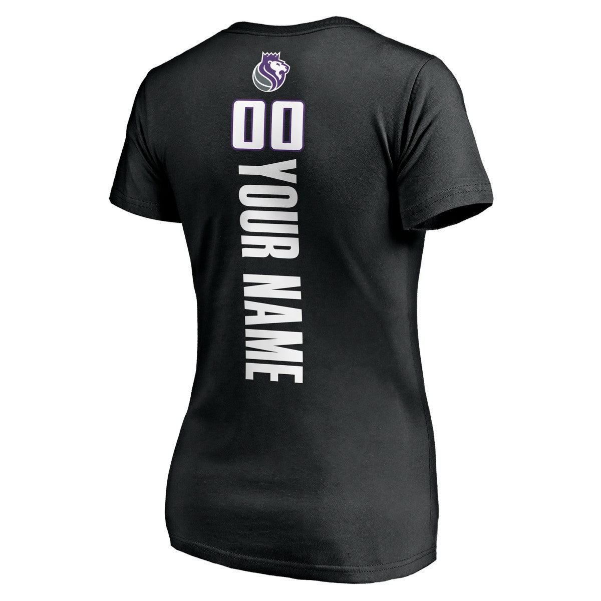 Sacramento Kings Women's Personalized Playmaker Team V-Neck T-Shirt Online