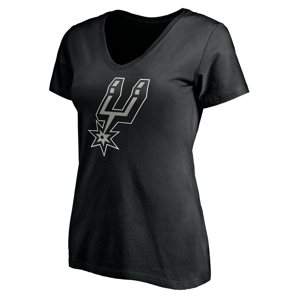 San Antonio Spurs Women's Personalized Playmaker Team V-Neck T-Shirt Online