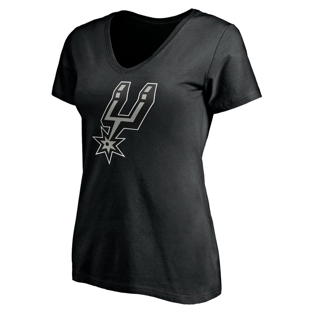 San Antonio Spurs Women's Personalized Playmaker Team V-Neck T-Shirt Online