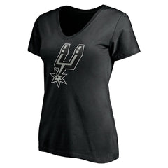San Antonio Spurs Women's Personalized Playmaker Team V-Neck T-Shirt Online