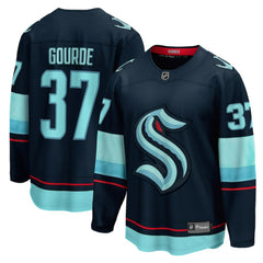 Yanni Gourde Seattle Kraken Fanatics Home Breakaway Player Jersey On Sale