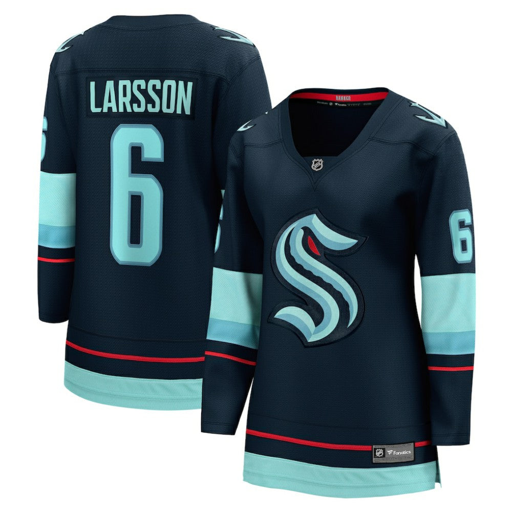 Adam Larsson Seattle Kraken Fanatics Women's Home Breakaway Player Jersey Sale