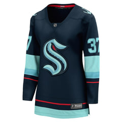 Yanni Gourde Seattle Kraken Fanatics Women's Home Breakaway Player Jersey Outlet