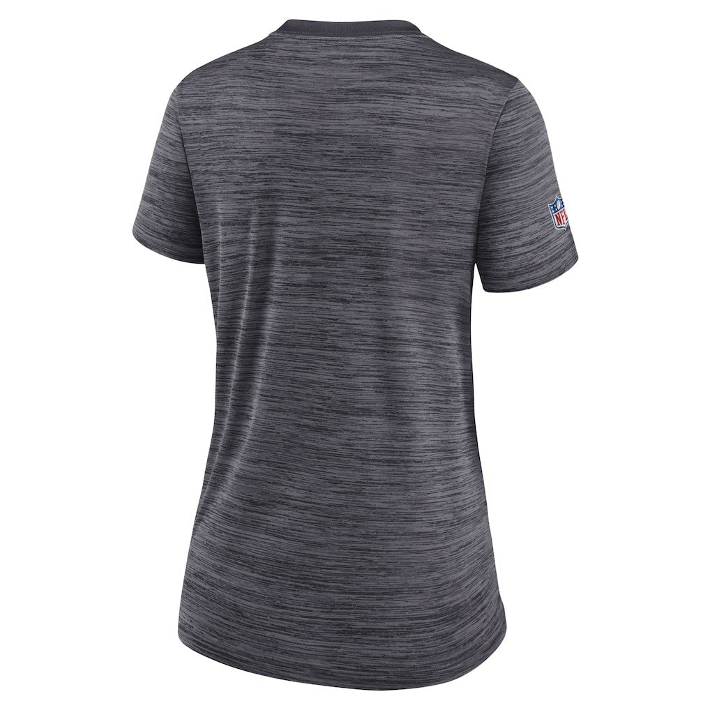 New Orleans Saints Nike Women's Sideline Velocity Lockup Performance T-Shirt
