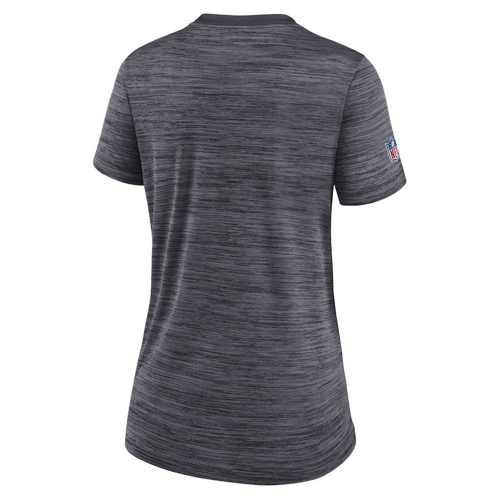 New Orleans Saints Nike Women's Sideline Velocity Lockup Performance T-Shirt