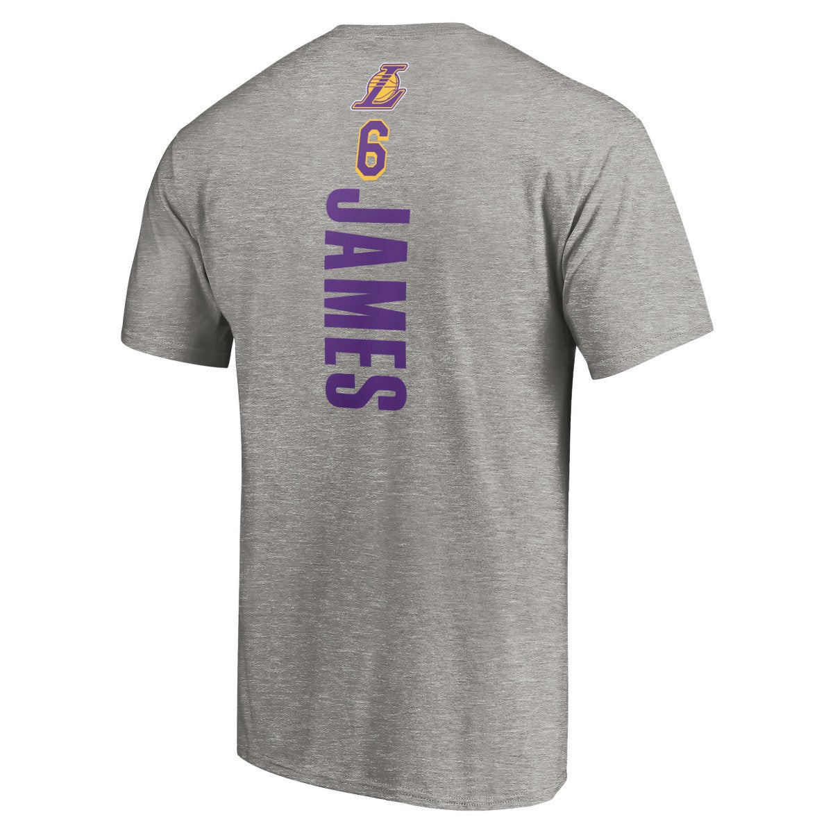 LeBron James Los Angeles Lakers #6 Playmaker Name & Number T-Shirt On Sale