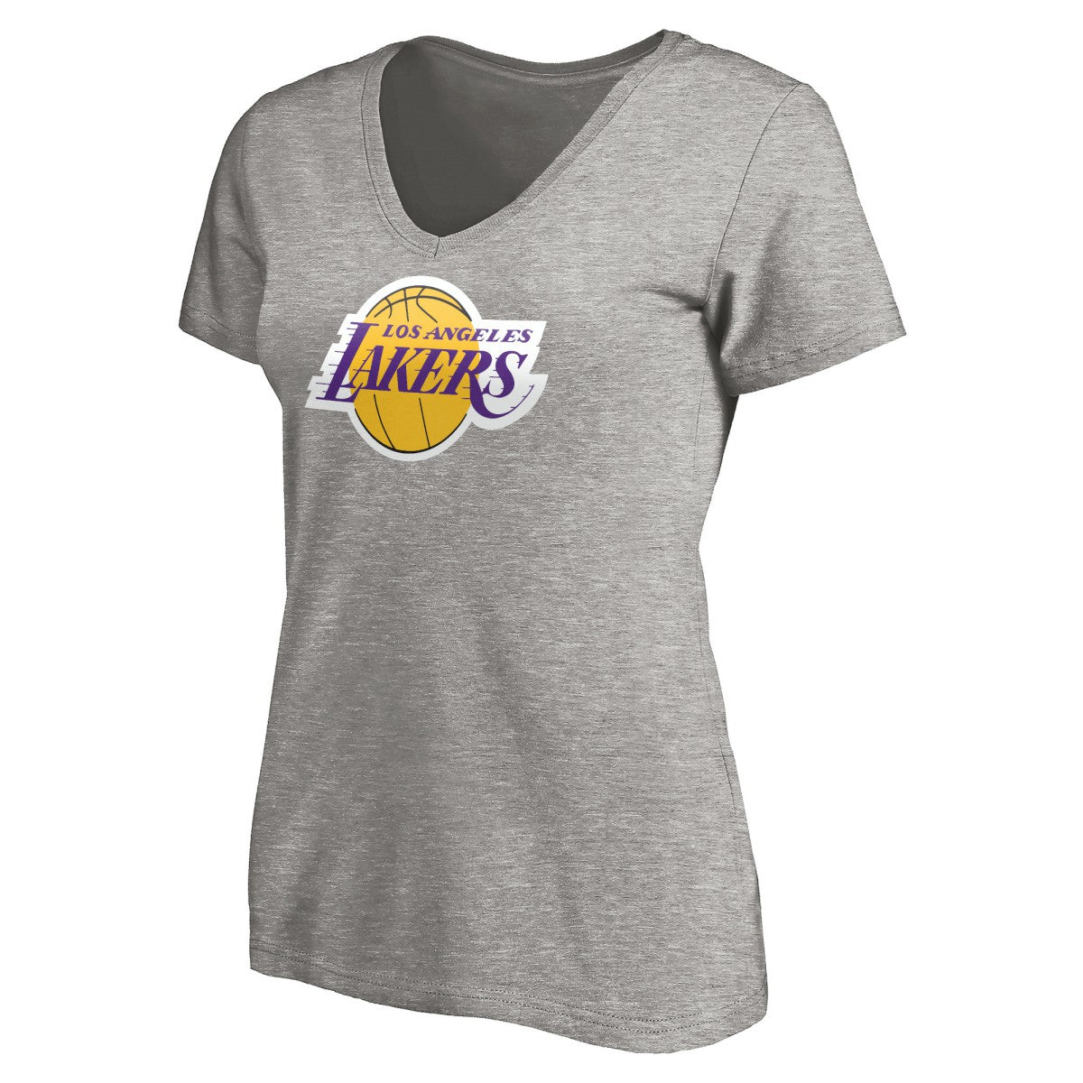 LeBron James Los Angeles Lakers Women's #6 Playmaker Name & Number V-Neck T-Shirt Outlet