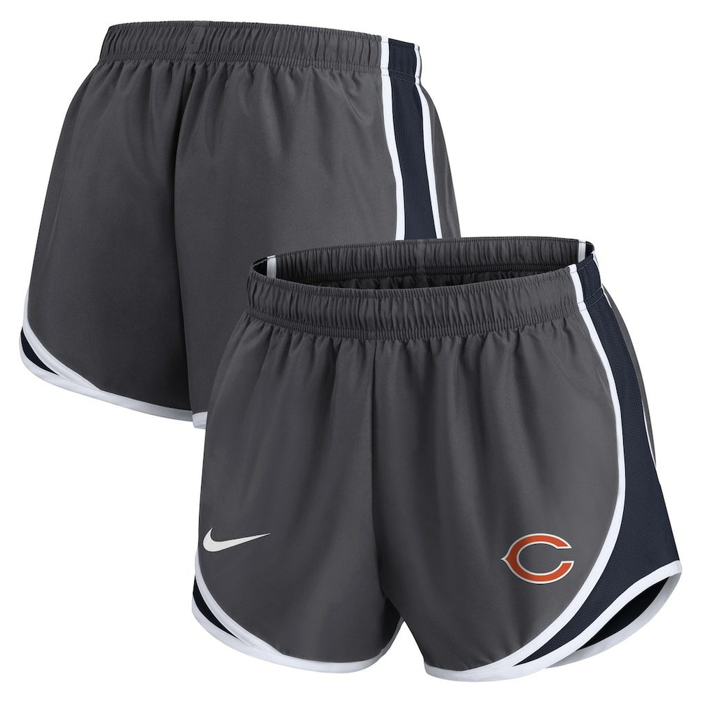 Chicago Bears Nike Women's Team Logo Performance Tempo Shorts