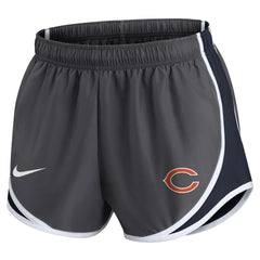 Chicago Bears Nike Women's Team Logo Performance Tempo Shorts
