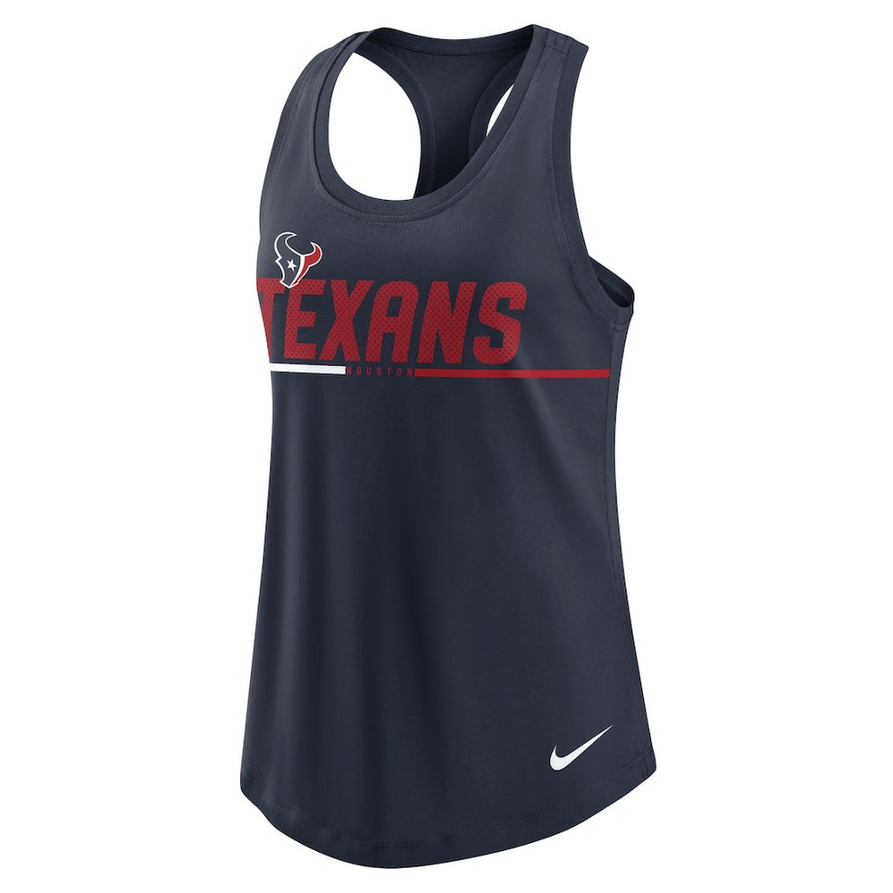 Houston Texans Nike Women's Team Name City Tri-Blend Racerback Tank Top