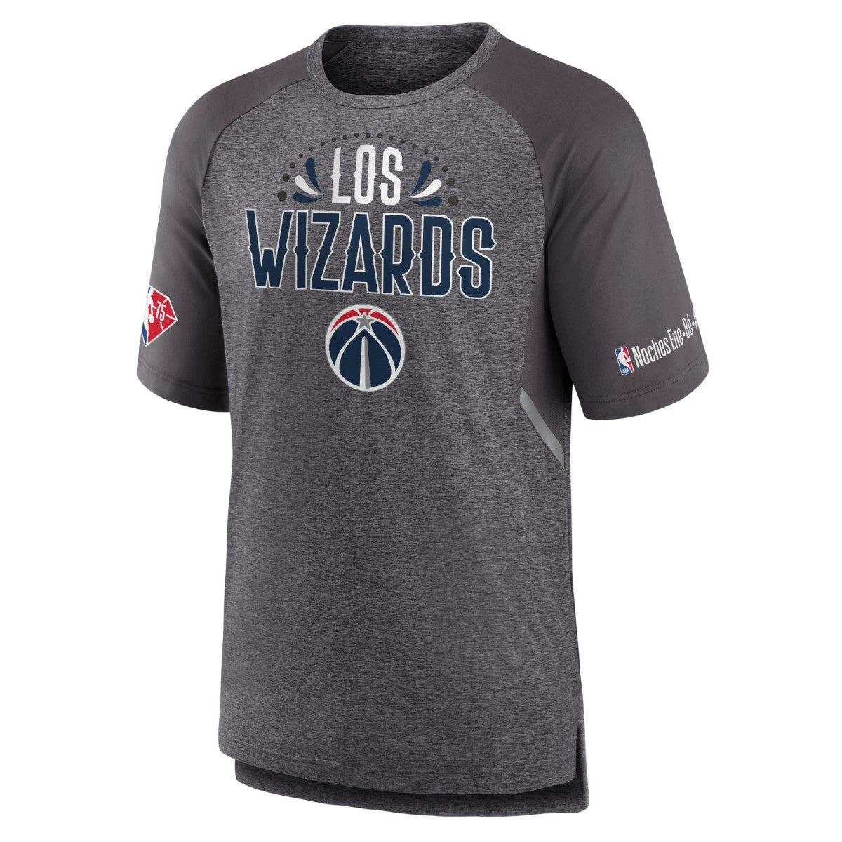 Washington Wizards 2022 Noches Ene-Be-A Core Shooting Raglan T-Shirt Outlet