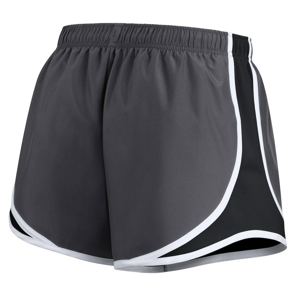 Las Vegas Raiders Nike Women's Plus Size Logo Performance Tempo Shorts
