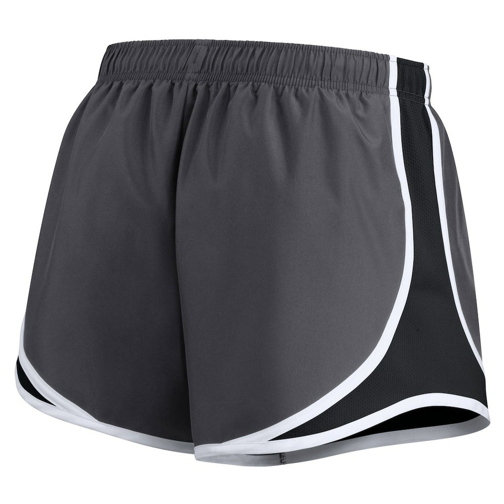 Las Vegas Raiders Nike Women's Plus Size Logo Performance Tempo Shorts
