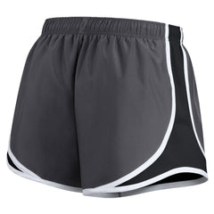 Las Vegas Raiders Nike Women's Plus Size Logo Performance Tempo Shorts