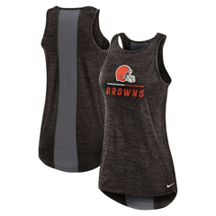 Cleveland Browns Nike Women's High Neck Performance Tank Top