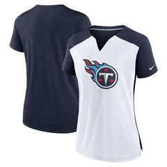 Tennessee Titans Nike Women's Impact Exceed Performance Notch Neck T-Shirt