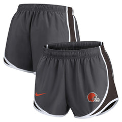 Cleveland Browns Nike Women's Team Logo Performance Tempo Shorts