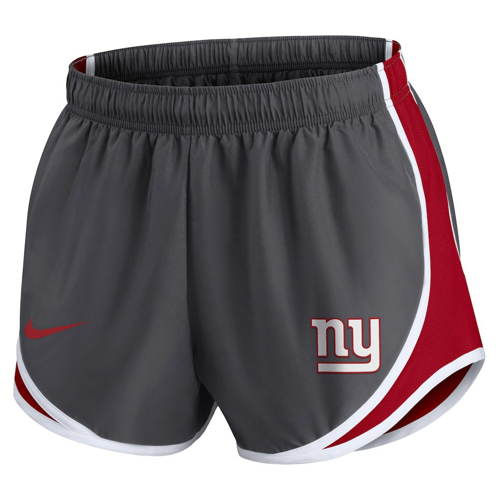 New York Giants Nike Women's Team Logo Performance Tempo Shorts