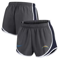 Los Angeles Chargers Nike Women's Team Logo Performance Tempo Shorts
