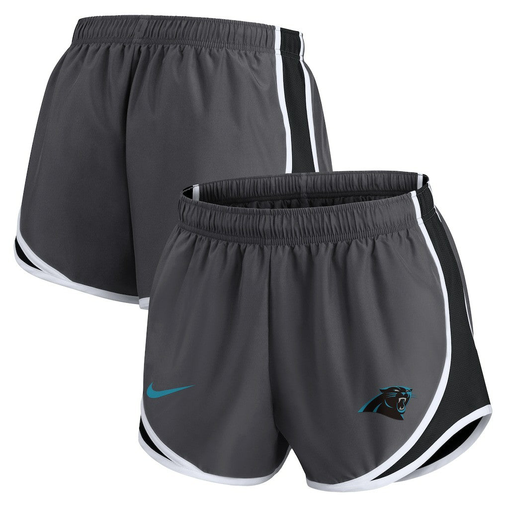 Carolina Panthers Nike Women's Team Logo Performance Tempo Shorts