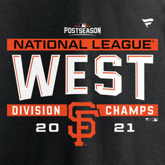 San Francisco Giants Youth 2021 NL West Division Champions Locker Room T-Shirt | MLB Shop