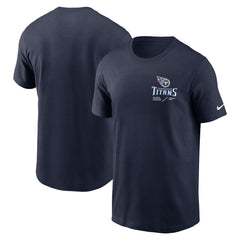 Tennessee Titans Nike Sideline Infograph Lockup Performance T-Shirt