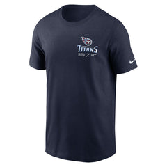 Tennessee Titans Nike Sideline Infograph Lockup Performance T-Shirt