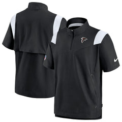 Atlanta Falcons Nike Sideline Coaches Chevron Lockup Pullover Top