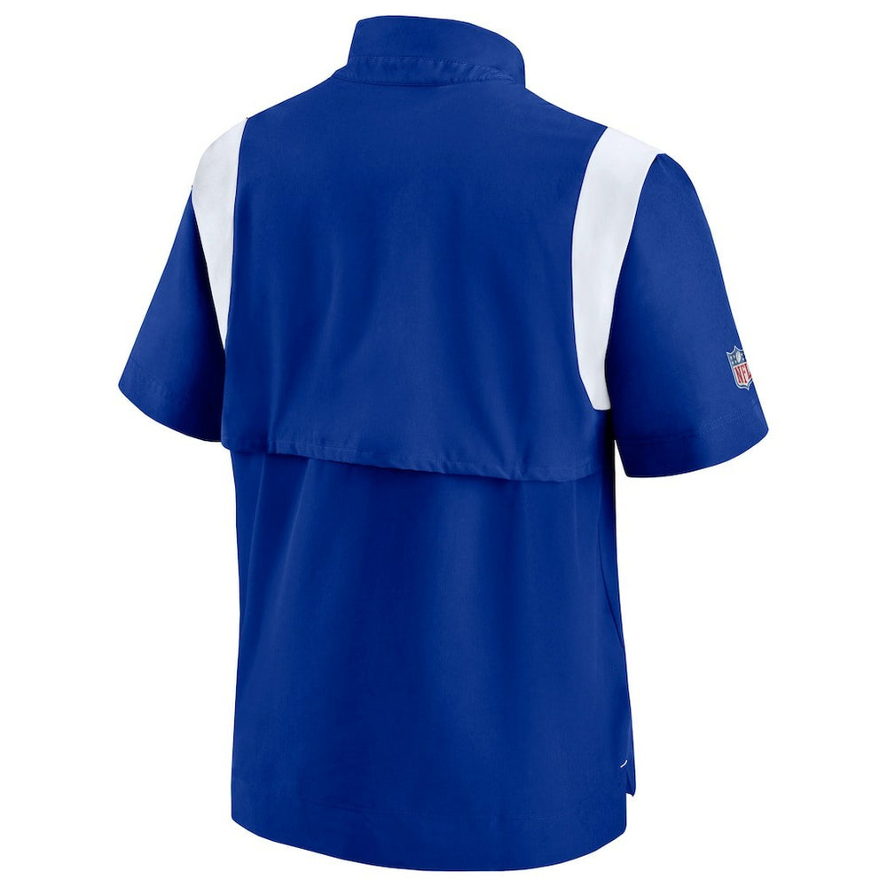 Buffalo Bills Nike Sideline Coaches Chevron Lockup Pullover Top