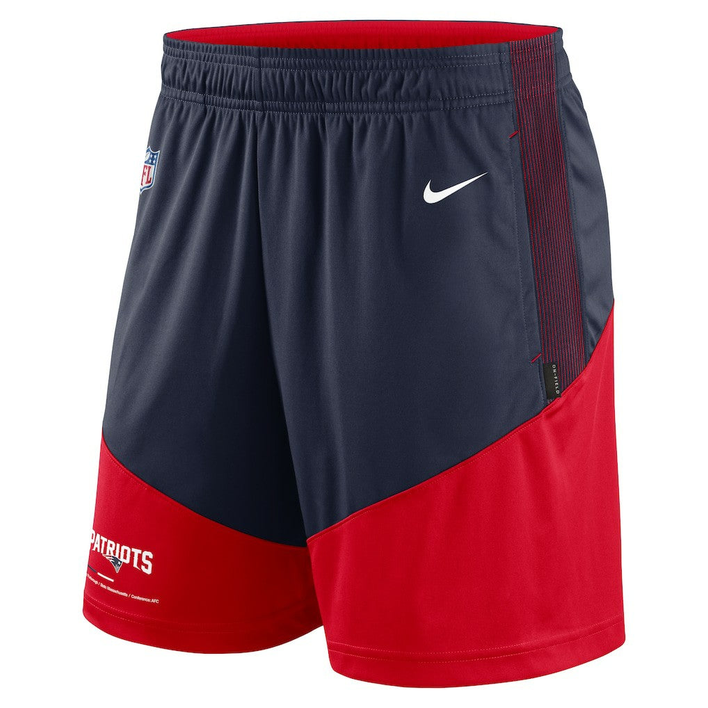 New England Patriots Nike Sideline Primary Lockup Performance Shorts