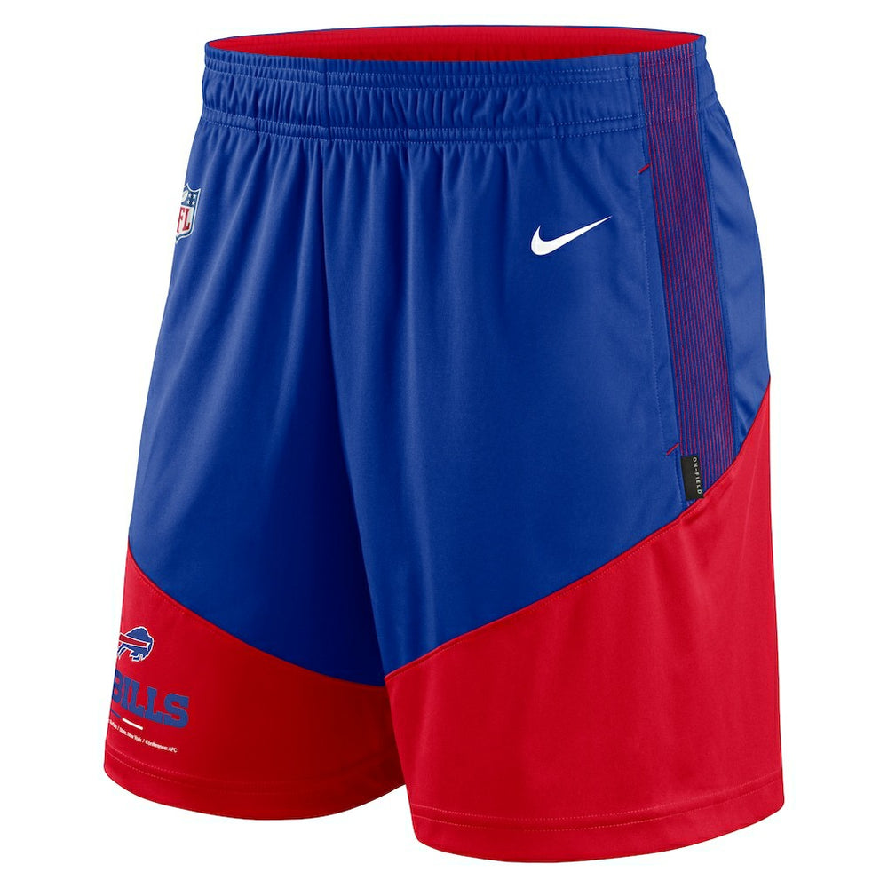Buffalo Bills Nike Sideline Primary Lockup Performance Shorts