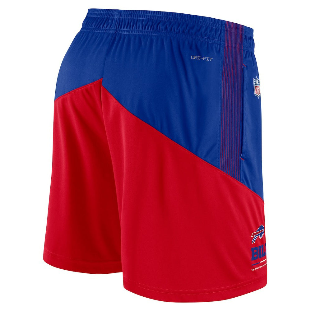 Buffalo Bills Nike Sideline Primary Lockup Performance Shorts
