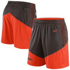 Cleveland Browns Nike Sideline Primary Lockup Performance Shorts