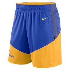 Los Angeles Rams Nike Sideline Primary Lockup Performance Shorts