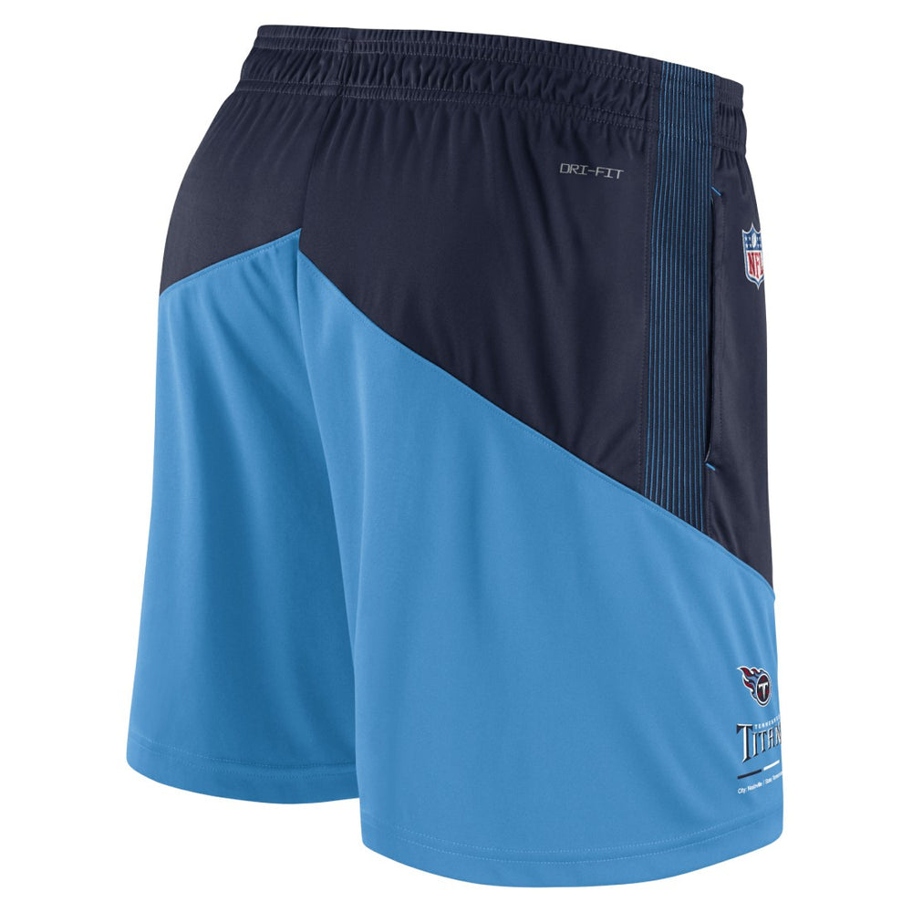 Tennessee Titans Nike Sideline Primary Lockup Performance Shorts