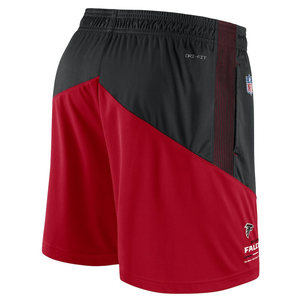 Atlanta Falcons Nike Sideline Primary Lockup Performance Shorts