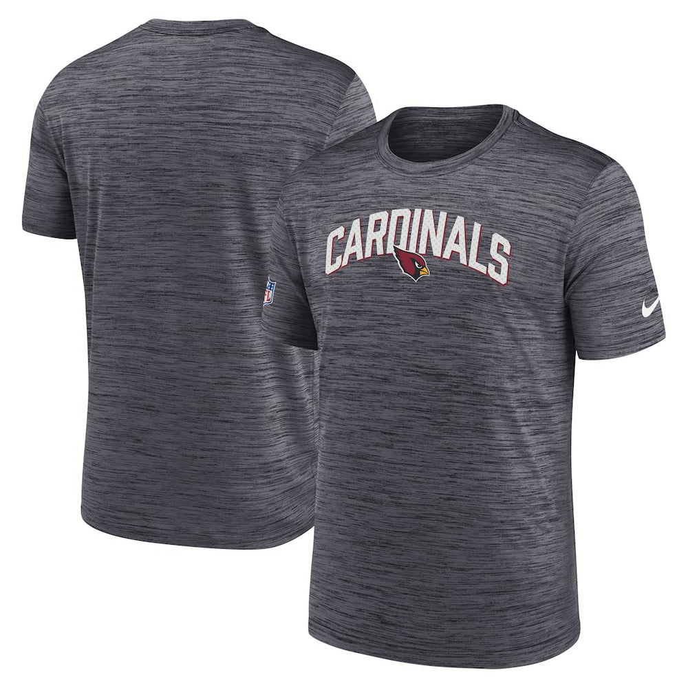 Arizona Cardinals Nike Sideline Velocity Athletic Stack Performance T-Shirt