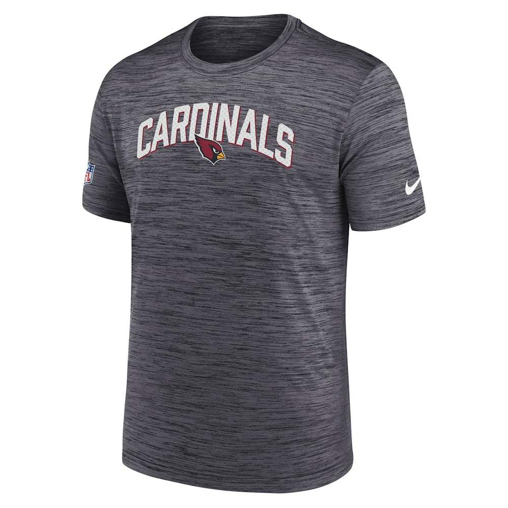 Arizona Cardinals Nike Sideline Velocity Athletic Stack Performance T-Shirt
