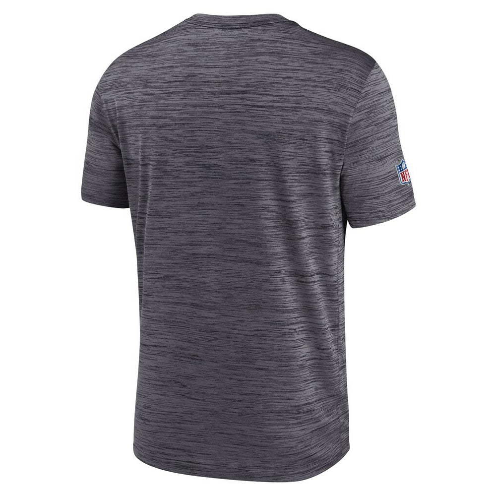 New Orleans Saints Nike Sideline Velocity Athletic Stack Performance T-Shirt