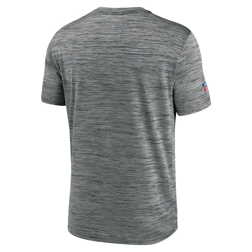 New Orleans Saints Nike Sideline Velocity Athletic Stack Performance T-Shirt