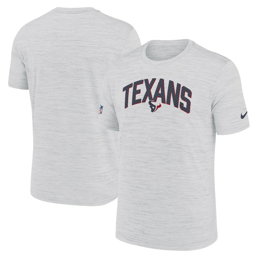 Houston Texans Nike Sideline Velocity Athletic Stack Performance T-Shirt